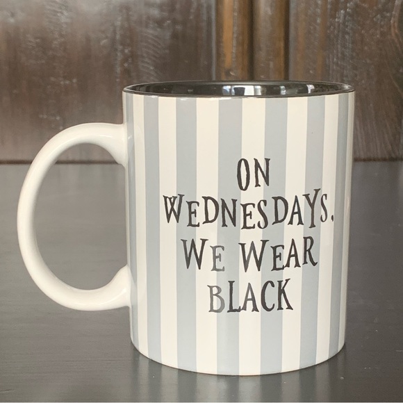 On Wednesdays We Wear Black - Wednesday Adams 20oz Ceramic Mug - Picture 6 of 11